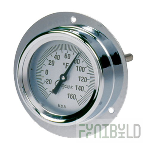 Cooper Atkins 2225-03-5 3-1/2 Inch Dial Thermometer 4 Inch Stem Length with Accuracy