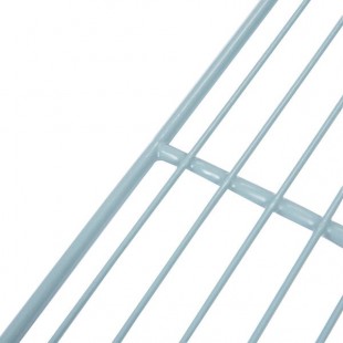 Turbo Air 30278J0200 19 Inch Left Additional PE Coated Wire Shelf with Clips
