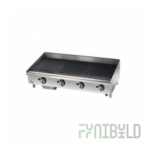 Star 6148RCBF 48 Inch Gas Charbroiler with 40,000 BTU Burners