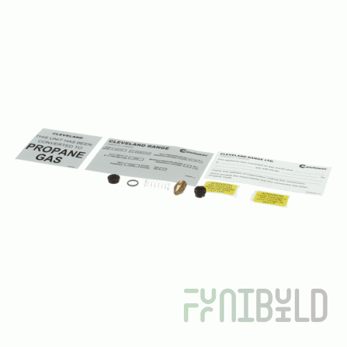 Optional UL Certified Natural to Propane Conversion Kit for KGT12T Series, Cleveland KE003716-2