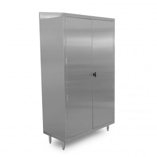 John Boos TCH-224884-X 48 Inch Storage Cabinet with Lock Stainless Steel