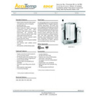 AccuTemp ALTEH-5MV 5 Gallon Electric Kettle Mixer 316 Stainless Steel Countertop AccuTemp ALTEH-5MV 5 Gallon Electric Kettle Mixer 316 Stainless Steel Countertop