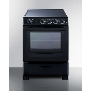 Summit REX2431BRT 24 Inch Electric Range with 2.9 Cu.ft Oven Capacity 2 Burner Summit REX2431BRT 24 Inch Electric Range with 2.9 Cu.ft Oven Capacity 2 Burner