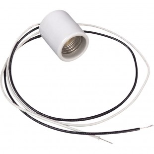 Carlisle HLRP500 Heat Lamp Socket Includes Leads for Foodservice Equipment