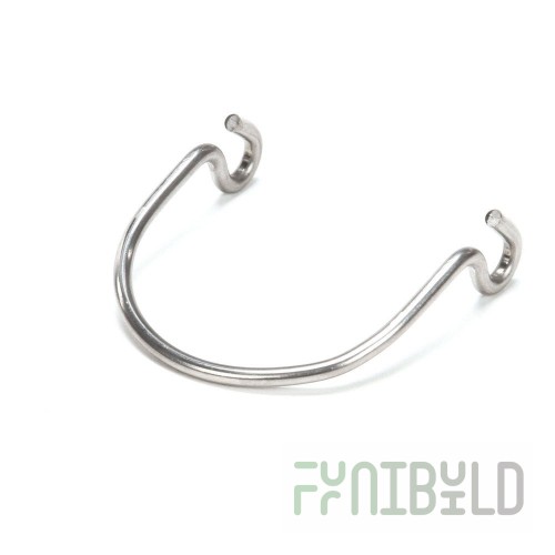 Fetco 1009.00003.00 16 Inch Brew Basket Clips with Stainless Steel Attachments