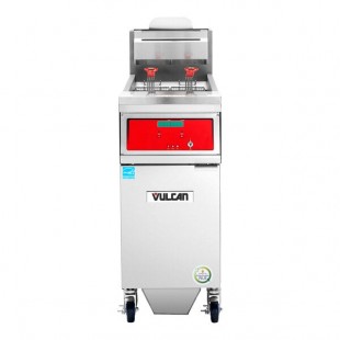Vulcan 1VHG50DF_LP 15 1/2 Inch Gas Fryer High Efficiency 75,000 BTU Vulcan 1VHG50DF_LP 15 1/2 Inch Gas Fryer High Efficiency 75,000 BTU