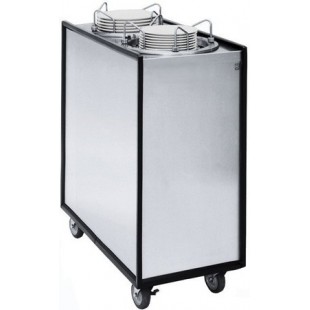 APW Wyott HML2-9A 30 Inch Heated Dish Dispenser Mobile Stainless Steel with 2 Tubes APW Wyott HML2-9A 30 Inch Heated Dish Dispenser Mobile Stainless Steel with 2 Tubes