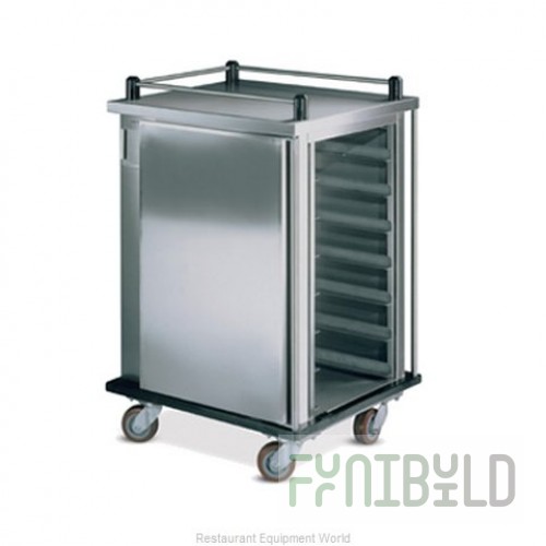 Dinex DXPPSC20 Enclosed Meal Delivery Cabinet Stainless Steel 20 Tray Capacity