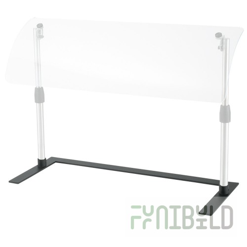 Vollrath 9870524 24 Inch Replacement Base Frame with Durable Metal - Sneeze Guard Parts
