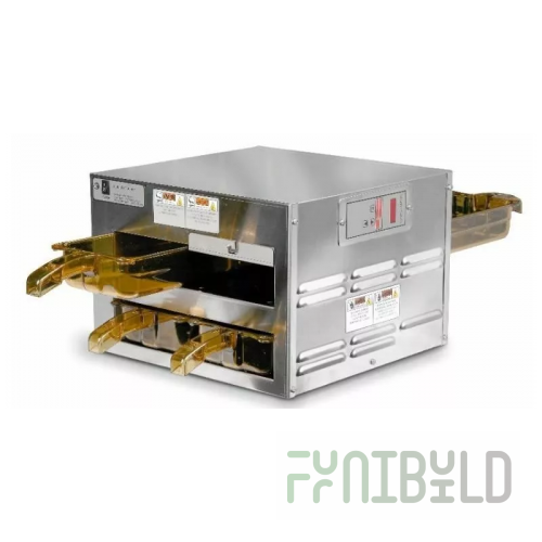 Henny Penny MPC222.04 15 Inch Heated Holding Cabinet Pass Through Stainless Steel