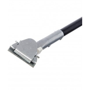 Carlisle 36211303 60 Inch long Dust Mop Handle Aluminum clip on Black Fiberglass Carlisle 36211303 60 Inch long Dust Mop Handle Aluminum clip on Black Fiberglass