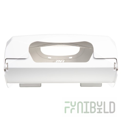 San Jamar T1770WHCL 11 Inch Paper Towel Dispenser Manual White Plastic