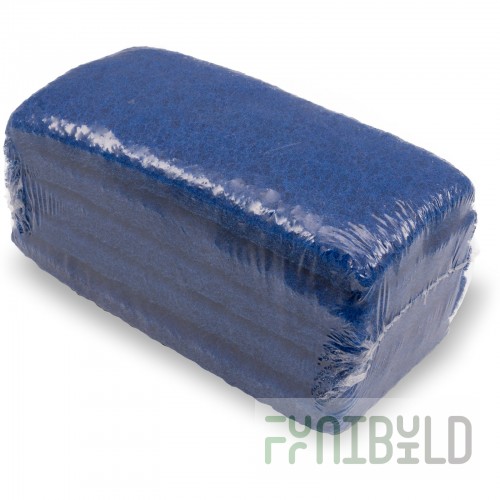 Carlisle 4072500 10 Inch Medium Scrub Pad Nylon 5 Packs