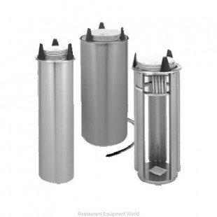 APW Wyott HL-6 Heated Dish Dispenser Tubular Drop-in Style Stainless Steel APW Wyott HL-6 Heated Dish Dispenser Tubular Drop-in Style Stainless Steel