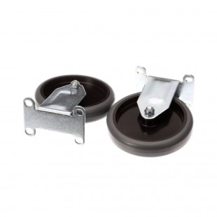 Carlisle UCC452500 2 Packs Fixed Casters for UC4018 and UC4525