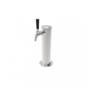 Perlick 858 630SS Chrome Air Cooled Draft Beer Dispenser with 1 Faucet Perlick 858 630SS Chrome Air Cooled Draft Beer Dispenser with 1 Faucet