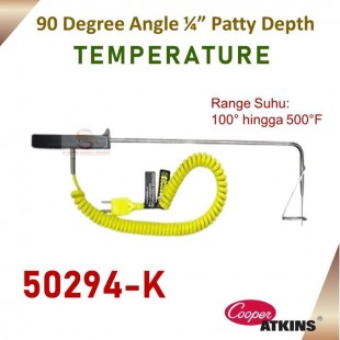 Cooper Atkins 50294-K Patty Probe 1/4 Inch Depth Rounded Tip Ultem Handle Cooper Atkins 50294-K Patty Probe 1/4 Inch Depth Rounded Tip Ultem Handle