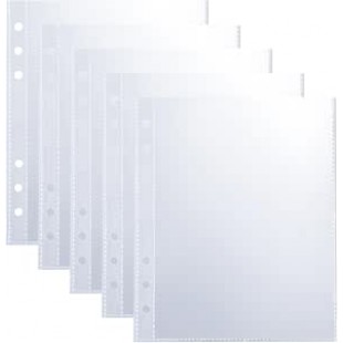 Menu Solutions MIDBPP Page Protector 5x7 Two-Hole Clear Pack of 25