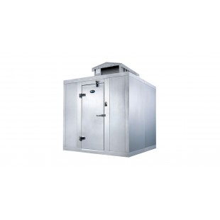 Amerikooler DC061272**NBSC-O 5'-10 5/8 Inch Outdoor Walk-In Cooler with Stainless Steel Acrylume Finish