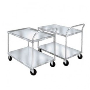 Winholt WPT-2340-AL-WM 42 Inch Wet Produce Utility Cart with Two Shelves Aluminum Winholt WPT-2340-AL-WM 42 Inch Wet Produce Utility Cart with Two Shelves Aluminum