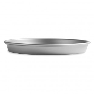 Vollrath 6710CC 10 Inch Deep Dish Tapered Pizza Pan 14 Gauge Aluminum Anodized Finish Vollrath 6710CC 10 Inch Deep Dish Tapered Pizza Pan 14 Gauge Aluminum Anodized Finish