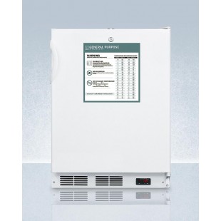 Summit FF7LWBIADAGP 23 Inch Undercounter Refrigerator 5.5 cu ft ADA Compliant Summit FF7LWBIADAGP 23 Inch Undercounter Refrigerator 5.5 cu ft ADA Compliant