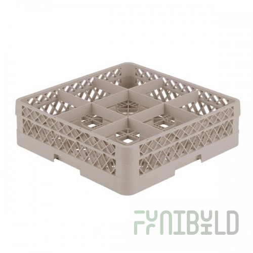Vollrath TR13F-19 Full Size 19-3/4 Inch Traex Glass Rack Beige with Extender