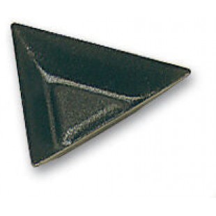 Matfer 332533 Metal Triangle Pastry Mold Non-stick Coating - 25 Packs