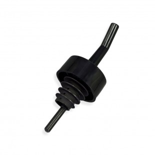 Spill-Stop 320-02SC Liquor Pourer Black with Black Collar Ultrathane Cork Plastic Spill-Stop 320-02SC Liquor Pourer Black with Black Collar Ultrathane Cork Plastic