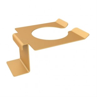BauscherHepp SC-07-11-G 2-7/10 Inch Wine Glass Holder Metal Gold Plate BauscherHepp SC-07-11-G 2-7/10 Inch Wine Glass Holder Metal Gold Plate
