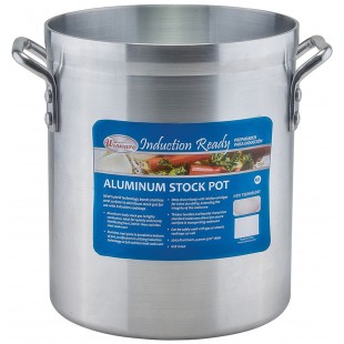 Winco AXSI-8 8 Quart Induction Stock Pot 10 Inch Diameter Without Cover