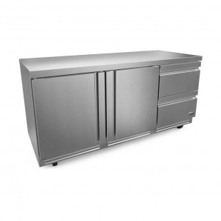 Fagor Refrigeration FUR-72-D2-N 72 Inch Three-section Refrigerator 25.4 cu ft
