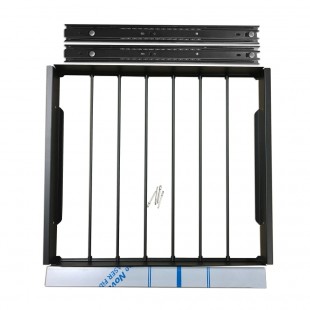 U-Line Corporation ULAWINERACK24 24 Inch Slide-out Wine Rack Kit with Durable Metal Alloy
