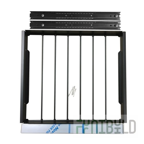 U-Line Corporation ULAWINERACK24 24 Inch Slide-out Wine Rack Kit with Durable Metal Alloy