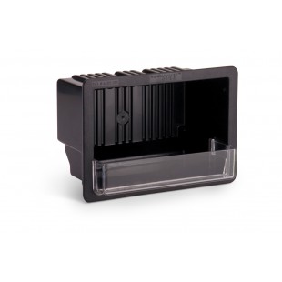 Vollrath MW-1 7-1/8 Inch Waxed Tissue Holder In-Counter ABS Black