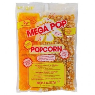 Global Solutions by Nemco GS1508-P 8 Oz Popcorn Pack Kit with Coconut Oil 24 Packs Global Solutions by Nemco GS1508-P 8 Oz Popcorn Pack Kit with Coconut Oil 24 Packs