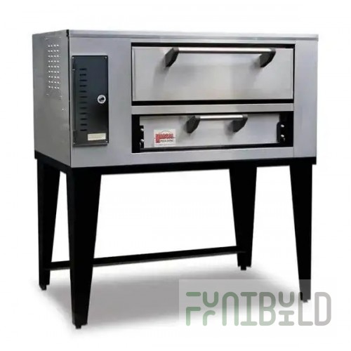 Marsal SD-236 BASE SECT 36 Inch Gas Pizza Oven Deck Type with Brick Deck 50000 BTU