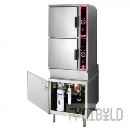 Market Forge EJ-10E 36 Inch Electric Steamer Stainless Steel Floor Model