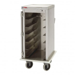Cambro MDS1520T6R000 Meal Delivery Cart Stainless Steel With Top Rail