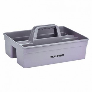 Alpine Industries ALP486-S 10 Inch Cleaning Caddy Molded-In Handle Purple Alpine Industries ALP486-S 10 Inch Cleaning Caddy Molded-In Handle Purple