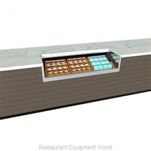 Structural Concepts CO43RM-UC 47 Inch Under Counter Milk Cooler Open Front