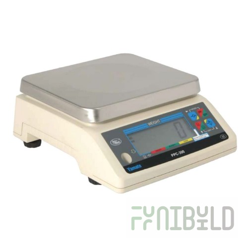 Yamato PPC-300-10 10 Lb Accu-Weigh Portion Control Scale with Stainless Steel Platform