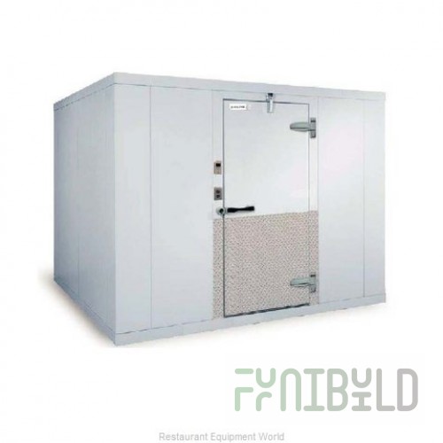 Kolpak KF8-1016-C8-F8 9' Indoor Walk-In Combo Cooler Freezer with Era Floor
