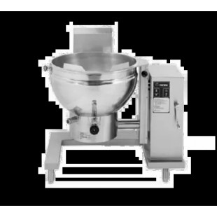 Groen DHS-40C2T 47 Inch Low Height Gas Tilting Kettle 150000 BTU Stainless Steel