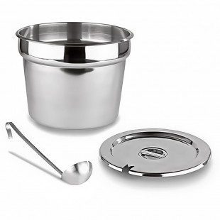 Nemco 66088-8 7 Quart Ladle and Inset Cover for Warmers and Cookers Nemco 66088-8 7 Quart Ladle and Inset Cover for Warmers and Cookers