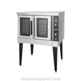 Hobart HGC501-PROPANE 40 Inch Full-size Propane Gas Convection Oven with 5 Racks