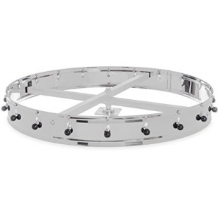 Carlisle 3820CH 23 Inch Order Wheel Ceiling Mount Stainless Steel - Rotating Ticket Holder