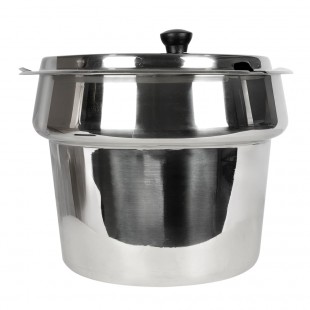 Cooktek 302478 4 Quart Induction Soup Tureen With Lid Stainless Steel