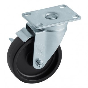Continental Refrigerator 50212-4 Diameter 4 Inch Casters Swivel Set of 4 with Brakes Continental Refrigerator 50212-4 Diameter 4 Inch Casters Swivel Set of 4 with Brakes