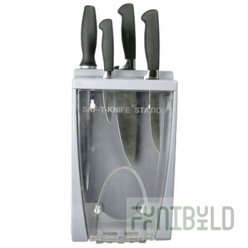 San Jamar STK1006YLL 8 Inch for Saf-T-Knife Junior Lid Yellow Container